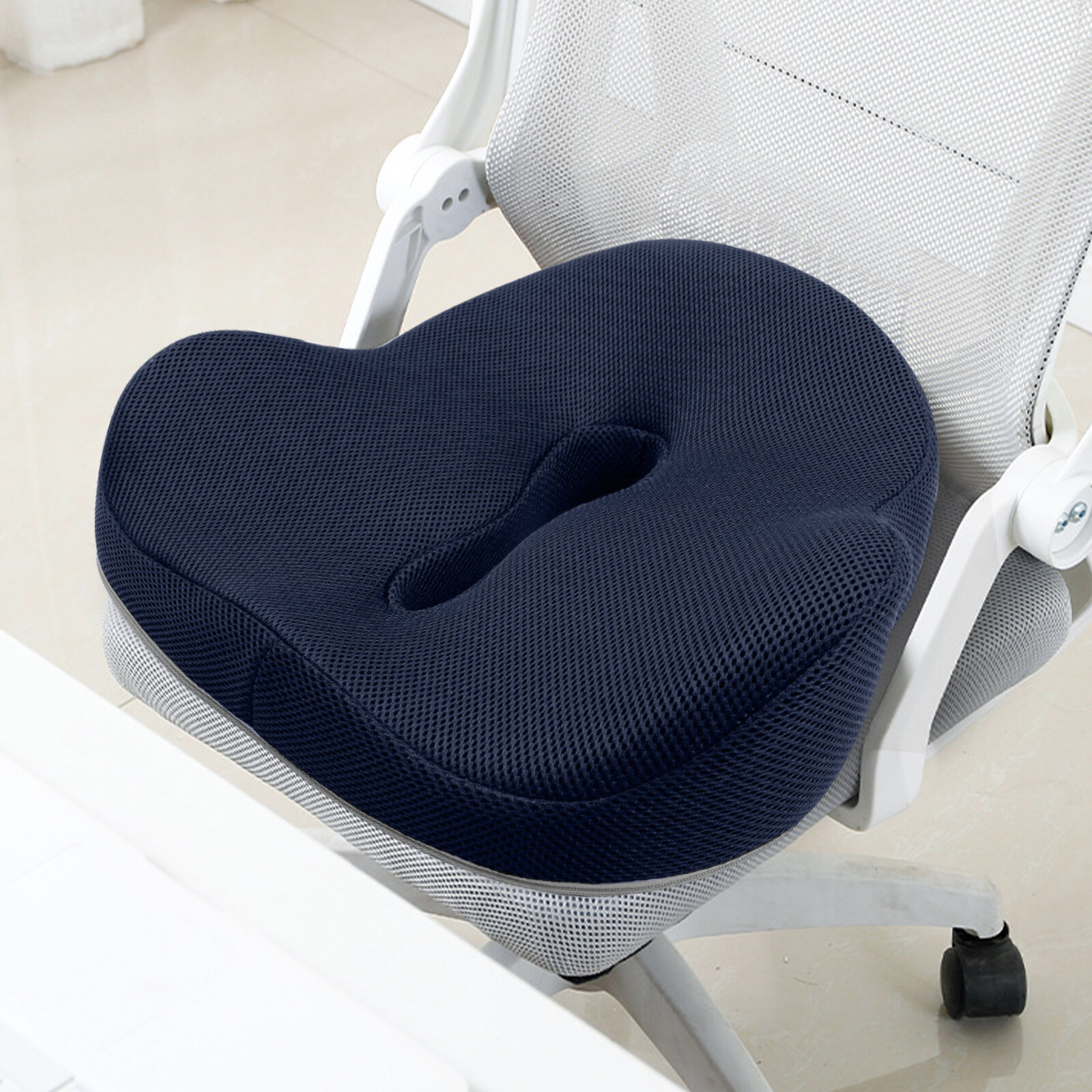 Thick Pressure Relief Seat Cushion Hight Density Memory Foam Chair Cushion Pad