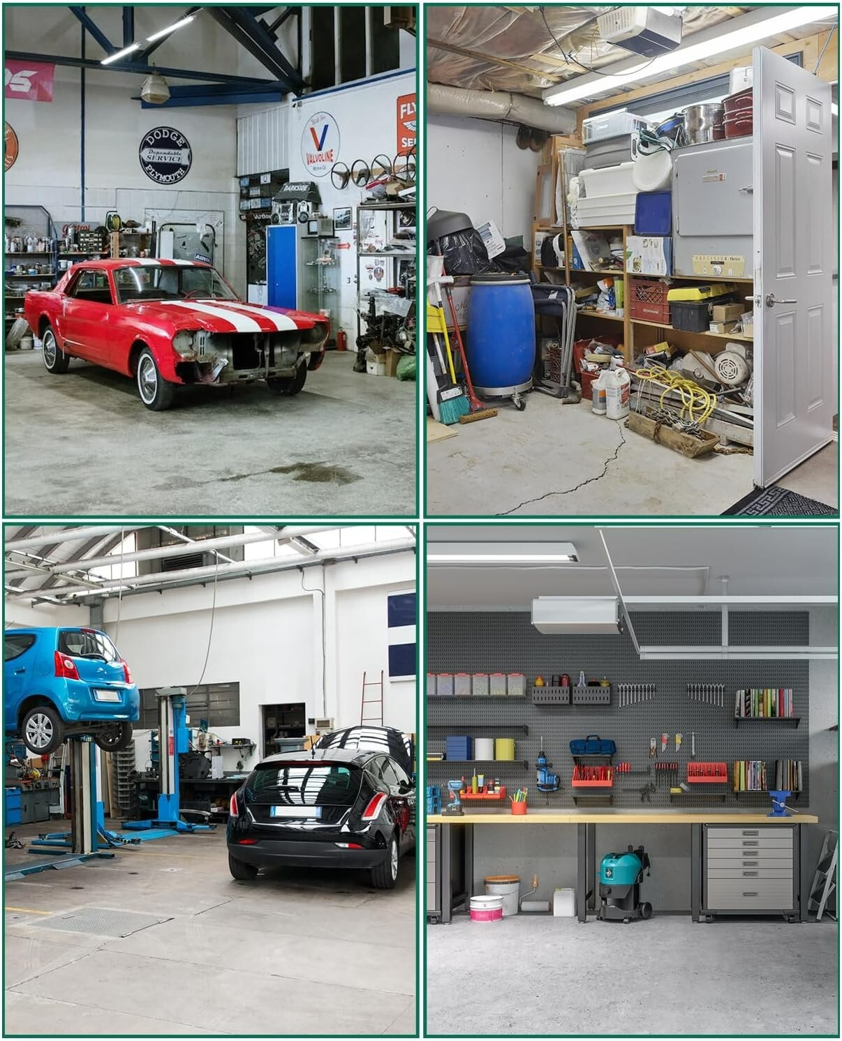 10 Pack LED Shop Light 4FT 42W 5000K Daylight White Linkable Integrated Fixture