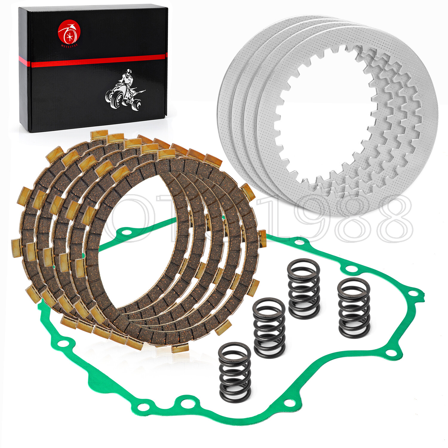 For Kawasaki 1988-2007 Ninja 250R EX250 Clutch Heavy Duty Springs kit & Gasket