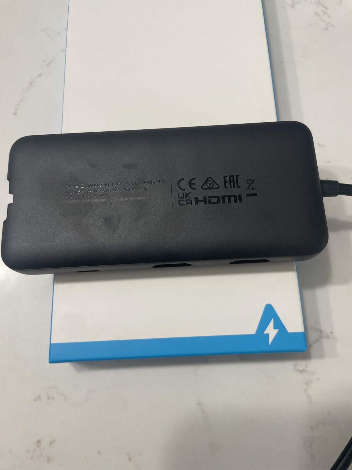 Anker 8in1 USB C Hub Dual 4K HDMI PowerExpand PD for Mac And PC Model A3830