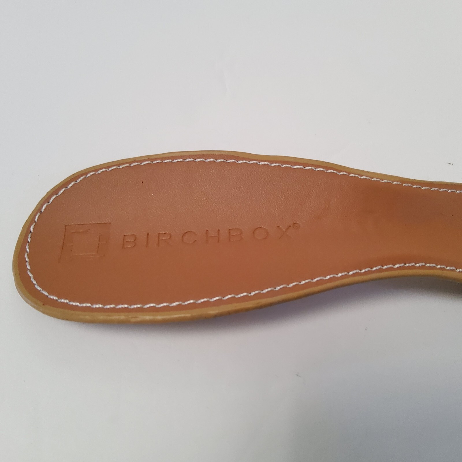 Birchbox Faux Leather Shoe Horn Brown