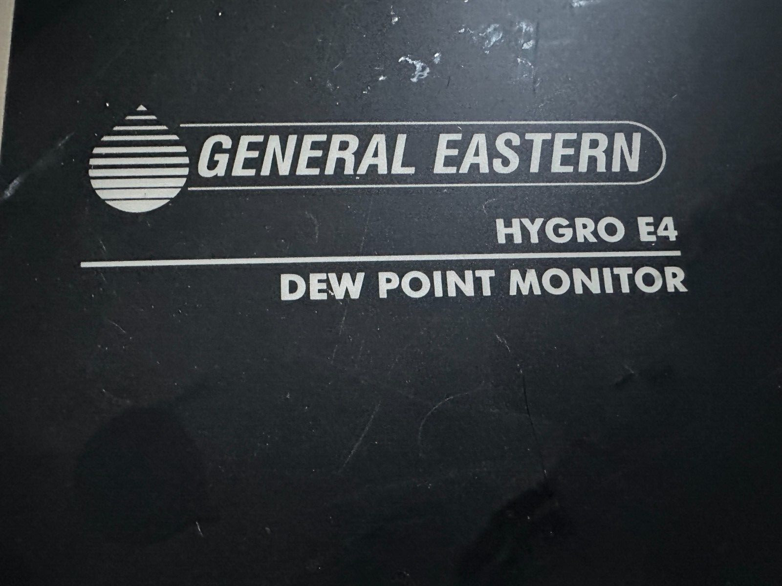 General Eastern Hygro E4-RH-2D-115V Dual Display Dew Point Monitor