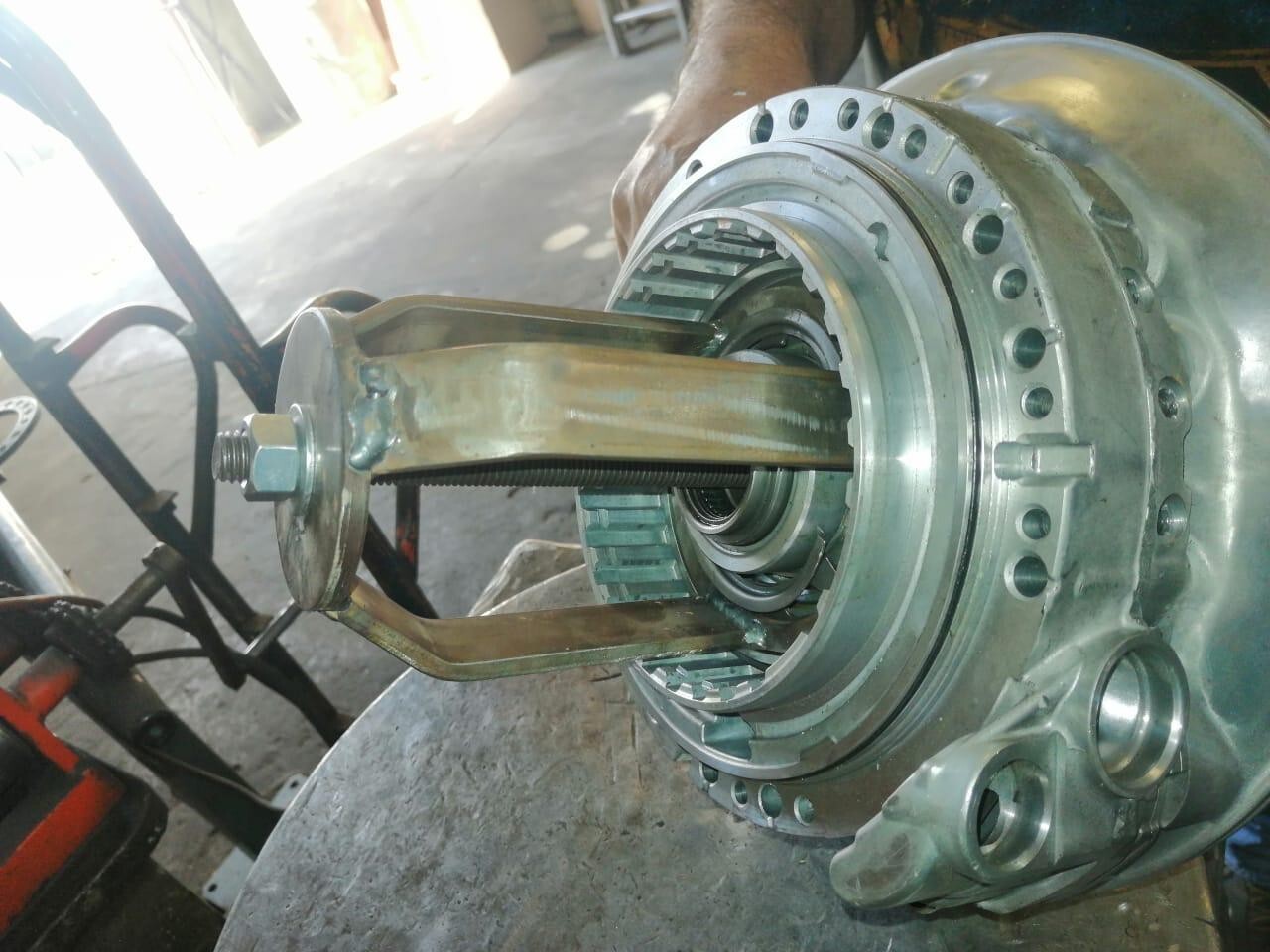 zf8hp A Clutch spring compressor tool ZF SNAP RING