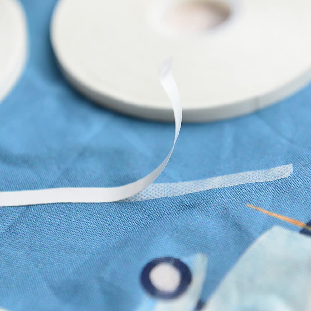 DGQ Quilting Tape, 2 Rolls - Wash Away, 1/4 Inch x 22 Yard, Double-Sided Adhesiv