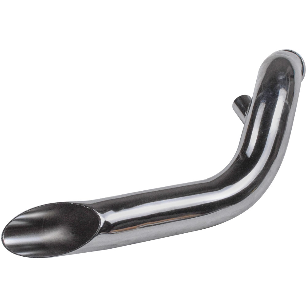 2" LAF Exhaust Pipes for Harley Sportster/Softail 1984-2023 with Silver Wrap