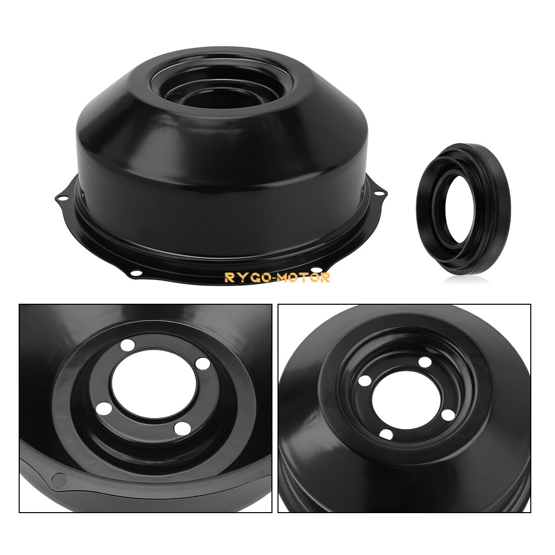 Rear Brake Drum Hub Plate Cover Shoes Kit for Honda Rancher 350 TRX350 2000-2006