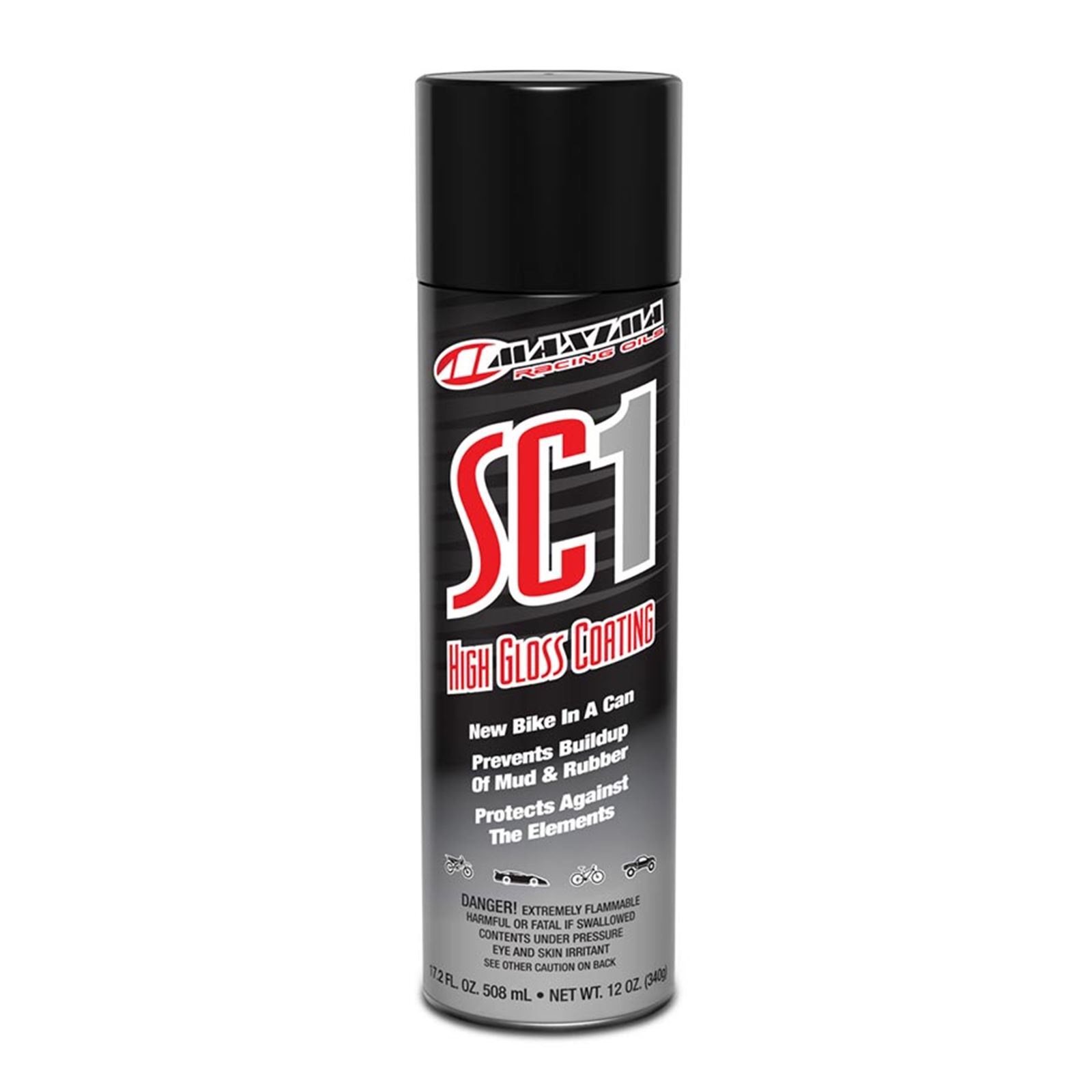 Maxima High Gloss SC1 Clear Coat Silicone Spray 12oz 78920
