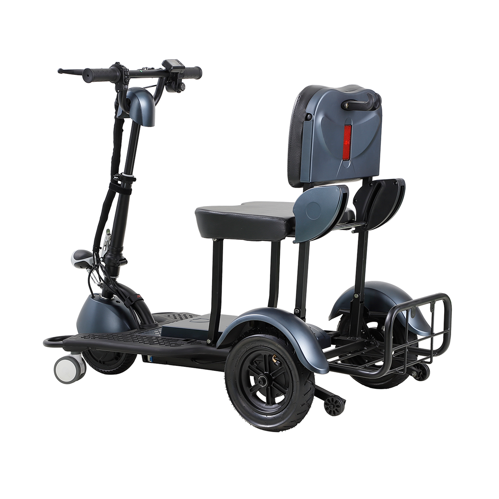 Lightweight 3-Wheel Travel Mobility Scooter 30 Miles 350W 3-Speed 220lb Capacity