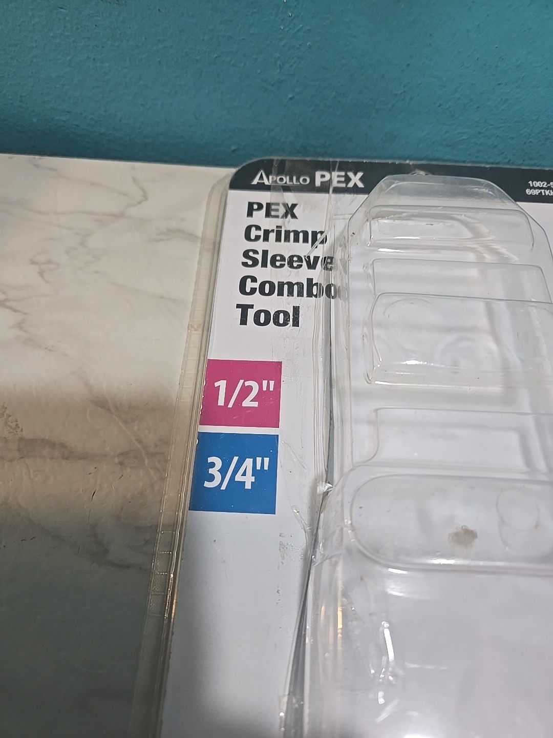 Apollo 1/2 in. and 3/4 in. PEX-B SS Cimp and Sleeve Combo Tool