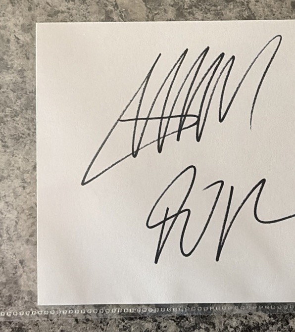 TRUMP & Politician Signed Index Card USA President Autograph USA 🇺🇸 Political