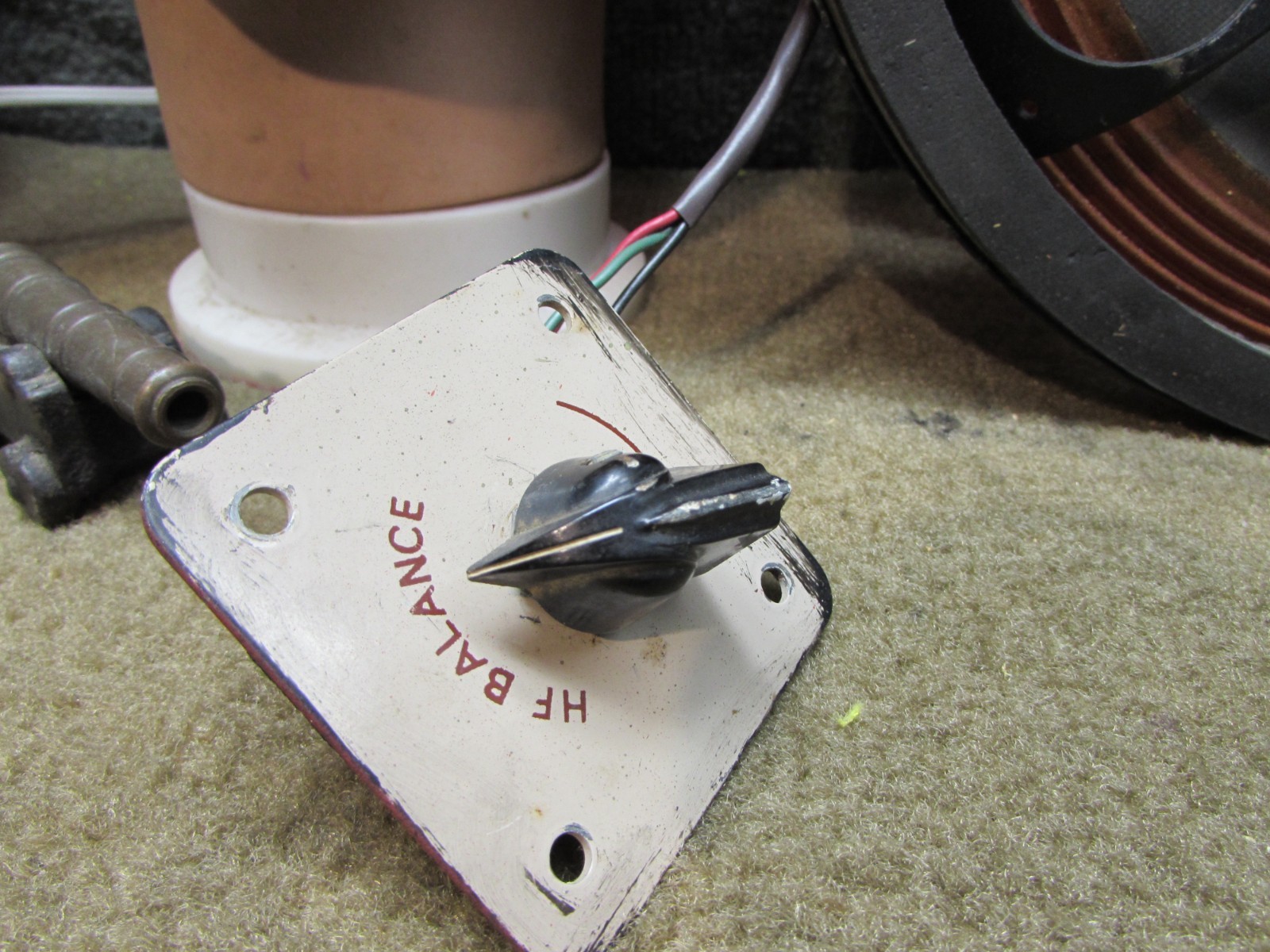 ESTATE* VTG HEATHKIT AS-183 COAXIAL 2-WAY 12" SPEAKERS w/HiFreq. Controls~VIDEOS