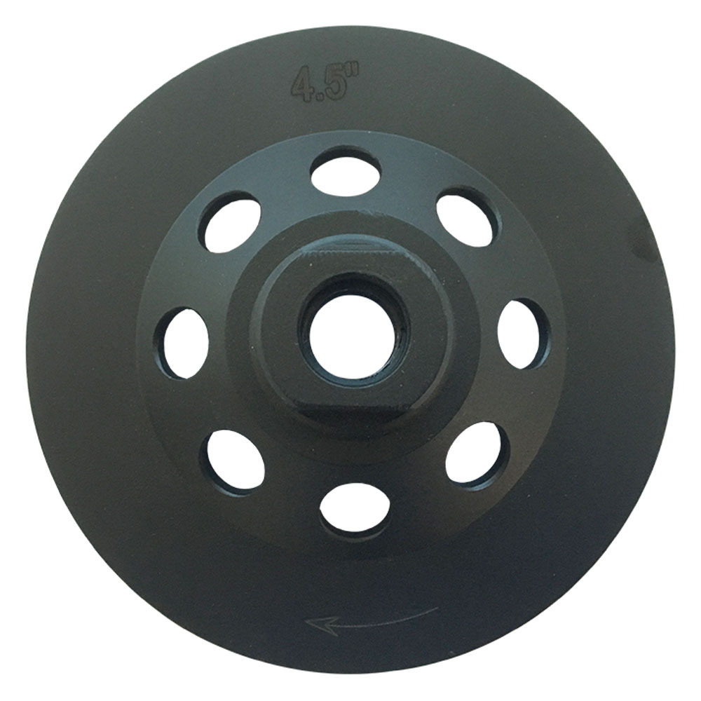 4.5" PCD Grinding Cup Wheel Epoxy Glue Mastic Paint Removal 5 Segments