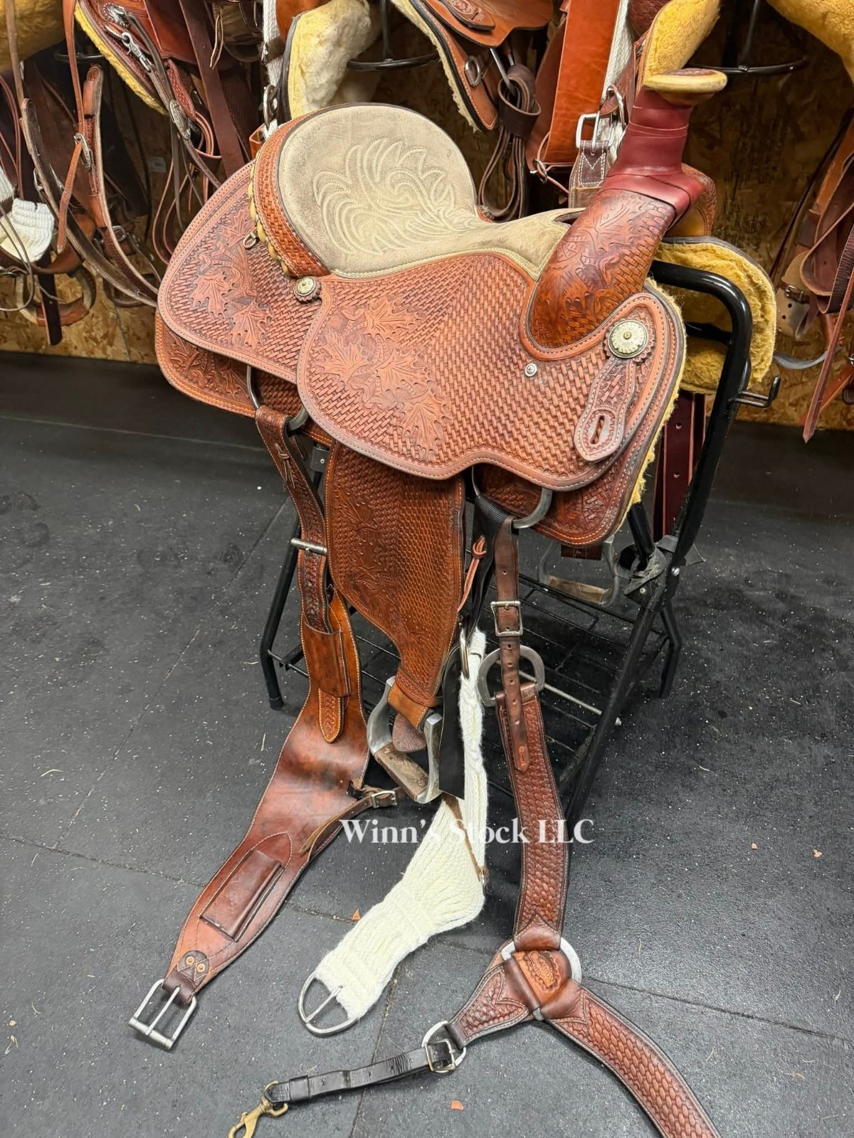 15" Crates - Roping Saddle