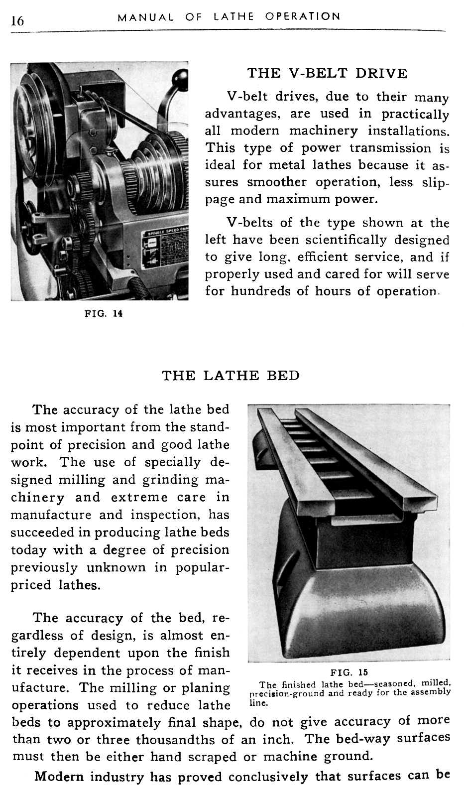 Atlas Craftsman Manual of Lathe Operation Book for 12" Crossfeed Pull-Knob 0034