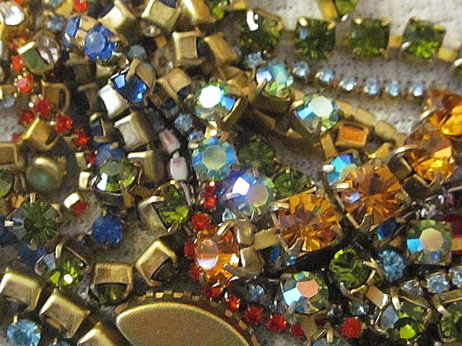 100% SWAROVSKI RHINESTONE CHAIN ROPE STRIPS SETTINGS LOT VTG NOS FINDINGS CRAFTS