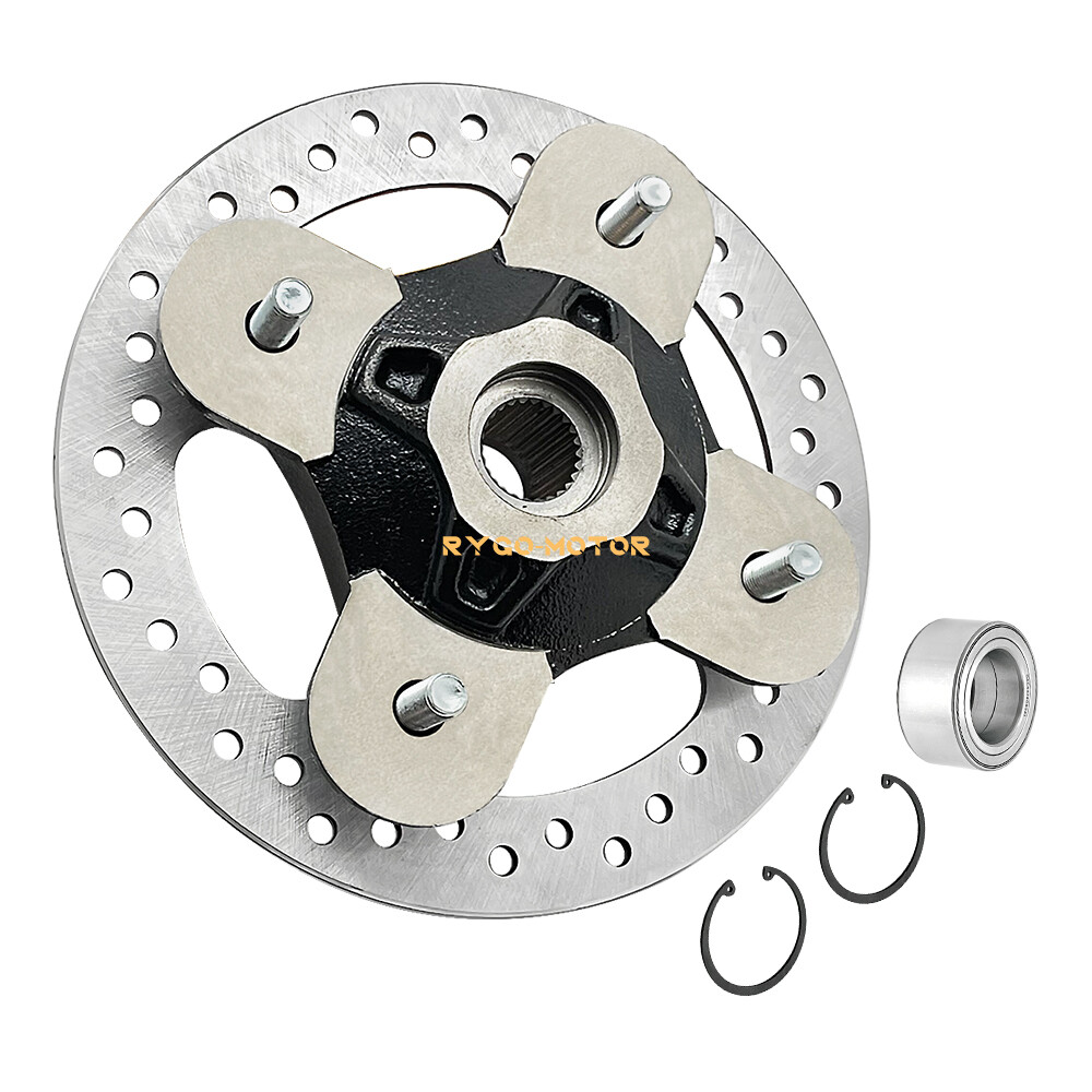 Front/Rear Wheel Hub Bearing Studs Brake Rotor for Polaris RZR XP 1000 2014-2023