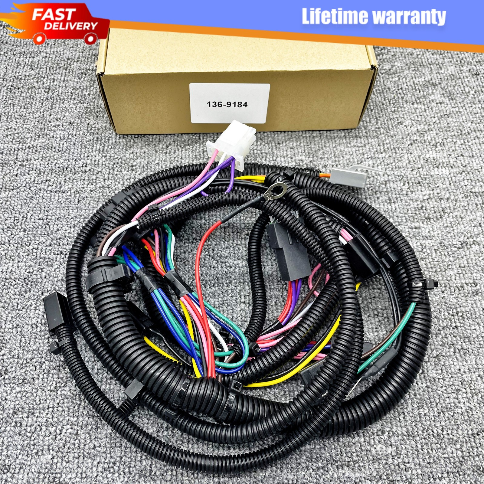 Wiring Harness 136-9184 Fits For Toro TimeCutter Mower 74386