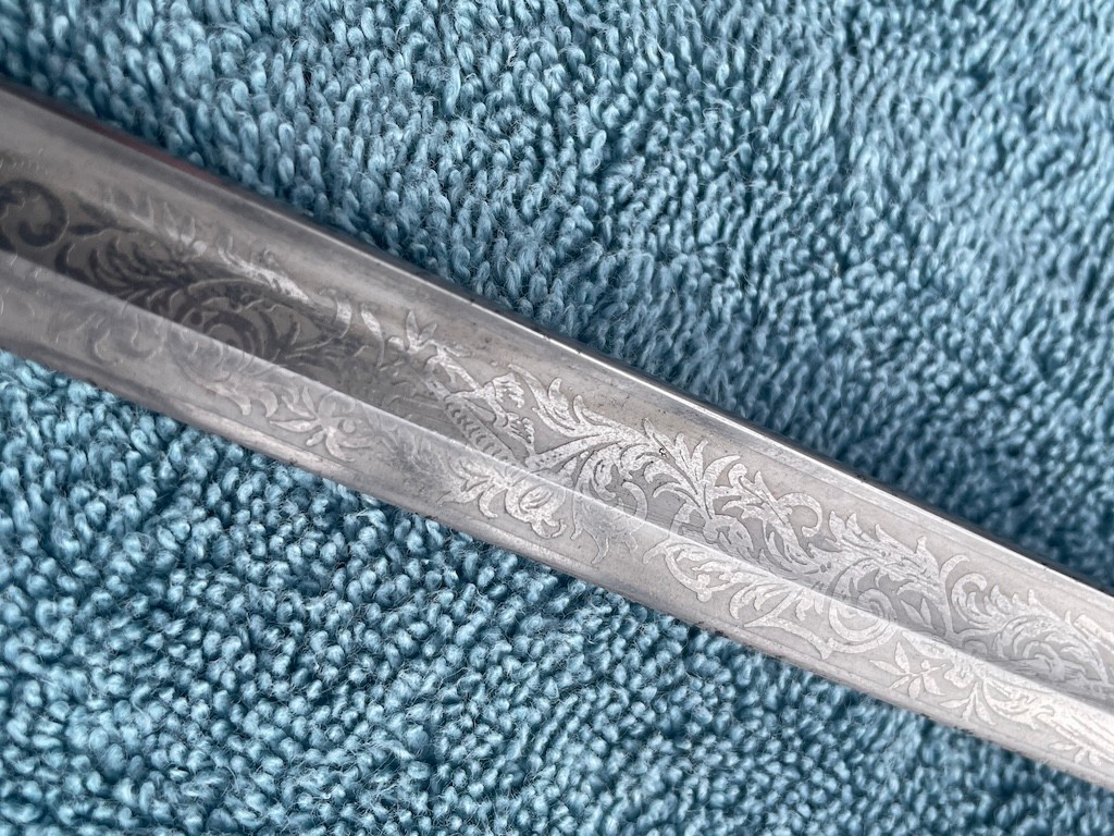 Imperial German Degen Sword by WKC R. Trautvetter Dresden