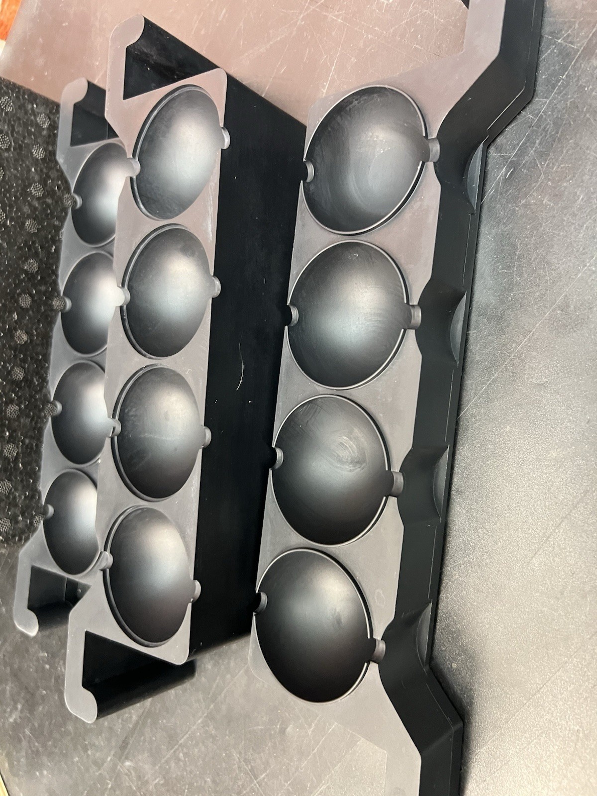 Clear Ice Ball Maker 8 Sphere 2" Ice Mold Whiskey Cocktail Maker