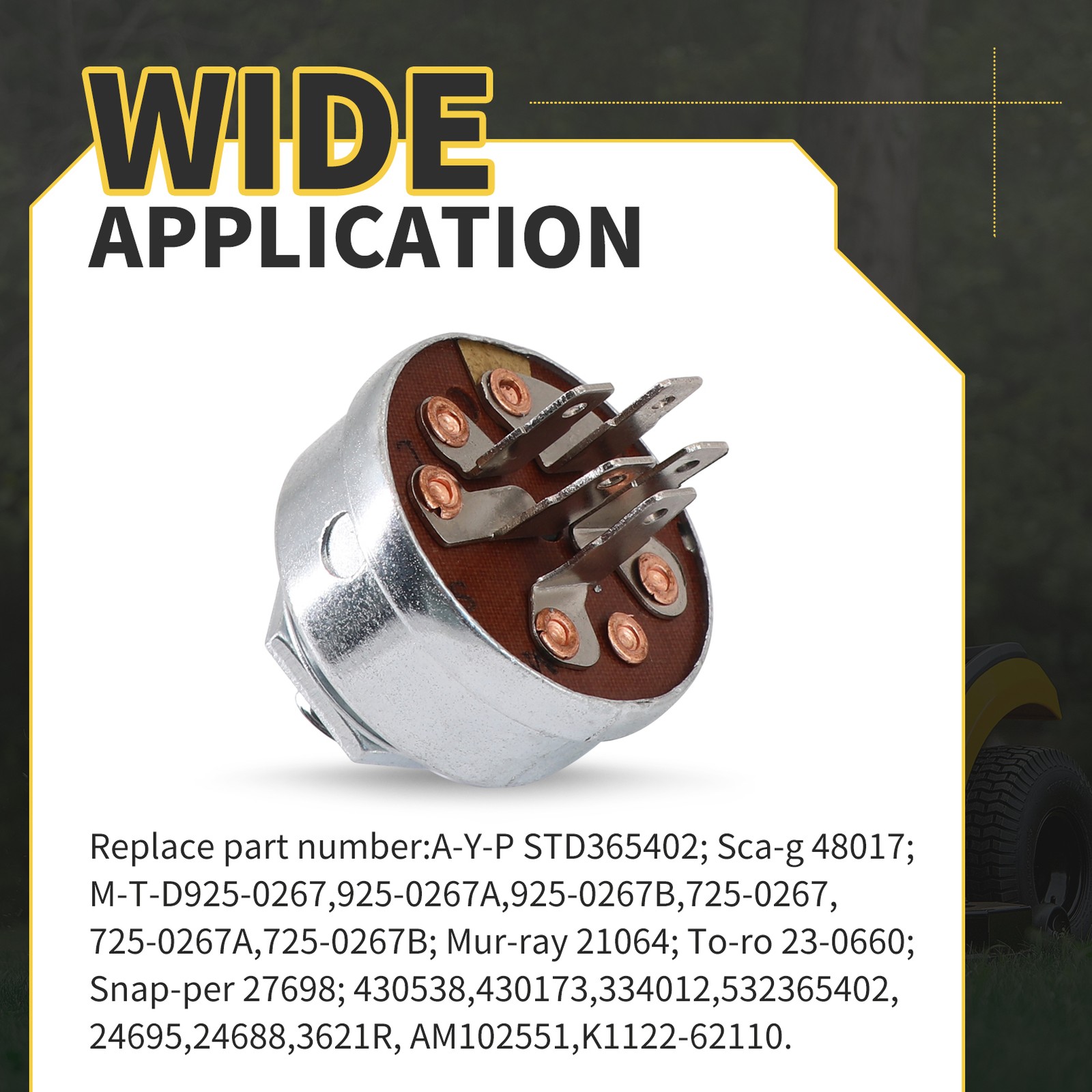 Ignition Switch For Hustler Zero Turn Mower Raptor Fastrak Super Z 045898