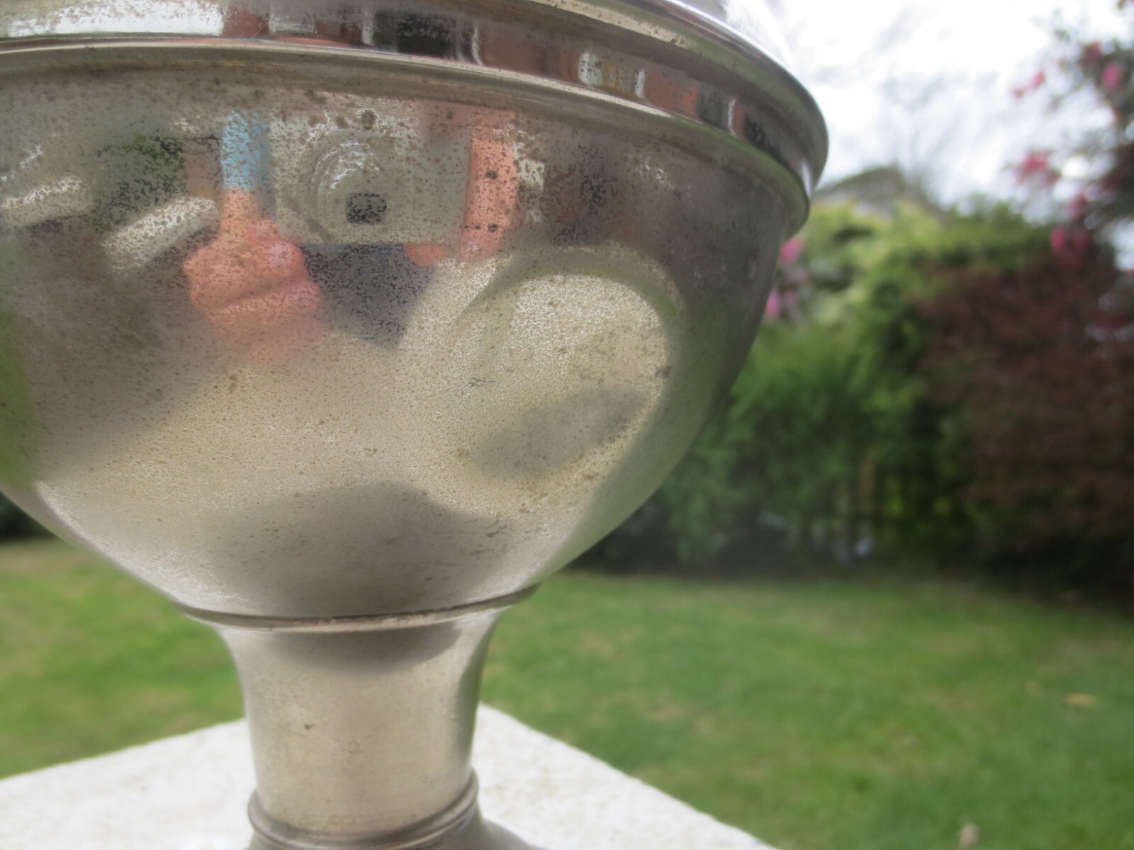 MILLER VESTAL OIL LAMP MADE IN USA With Chimney Shepherds Hut Oil Lamp