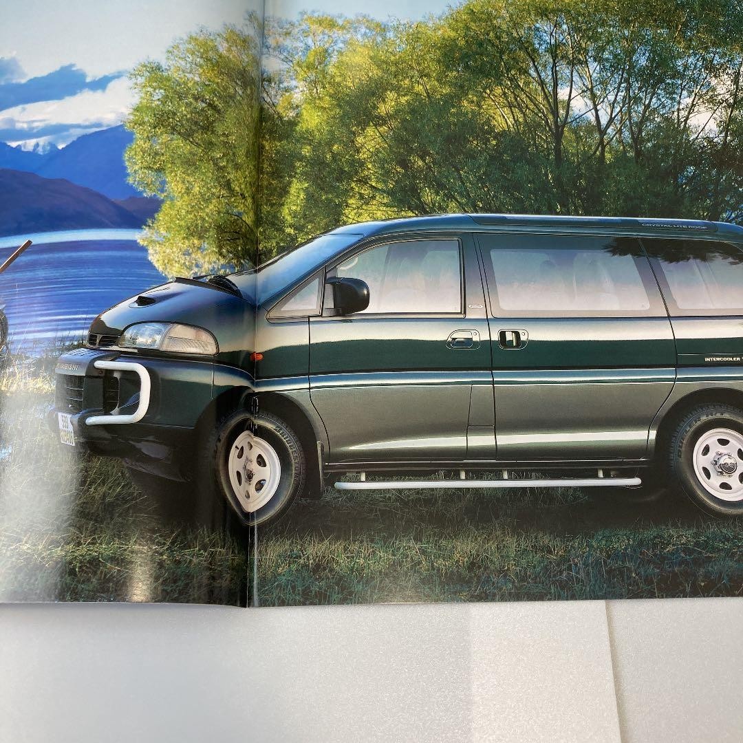 Mitsubishi Delica Space Gear L400 JDM Sales Brochure Catalog 33 Pages 4WD Japan