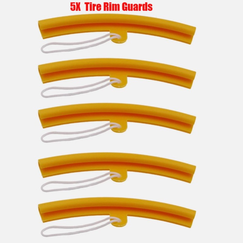 Tire Changer Guard Rim Protector Wheel Changing Rim Edge Savers Tool 5pcs
