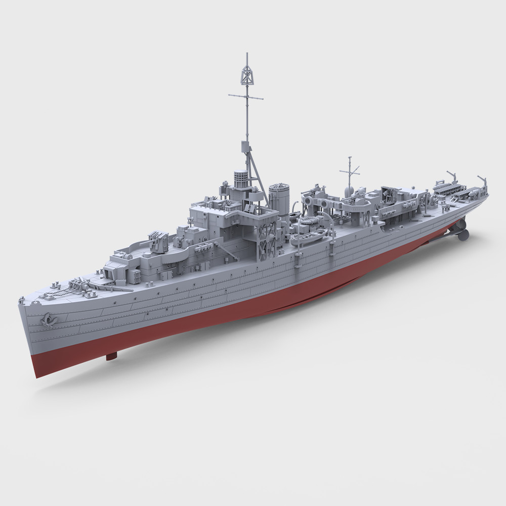 SSMODEL 1/72 HMS River Class Spey K246 Frigate