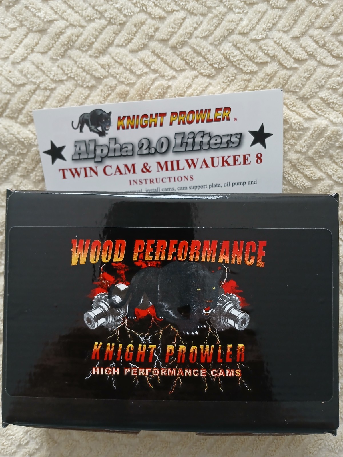 WOOD Harley Lifters "ALPHA 2.0" T.C. & M 8 Super High Performance SHIPS NOW!