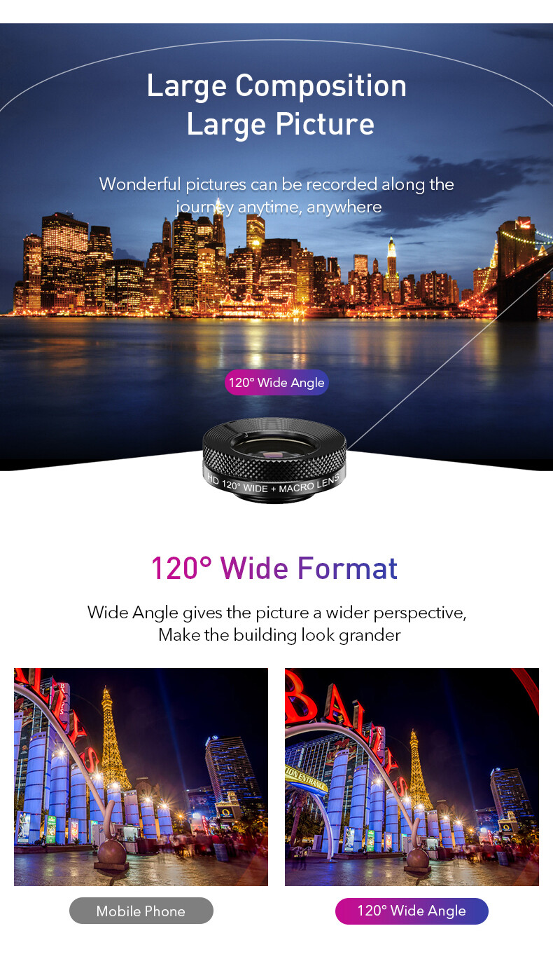 Apexel HD Professional Phone Camera Lens Zoom Telephoto Lens for Smartphone