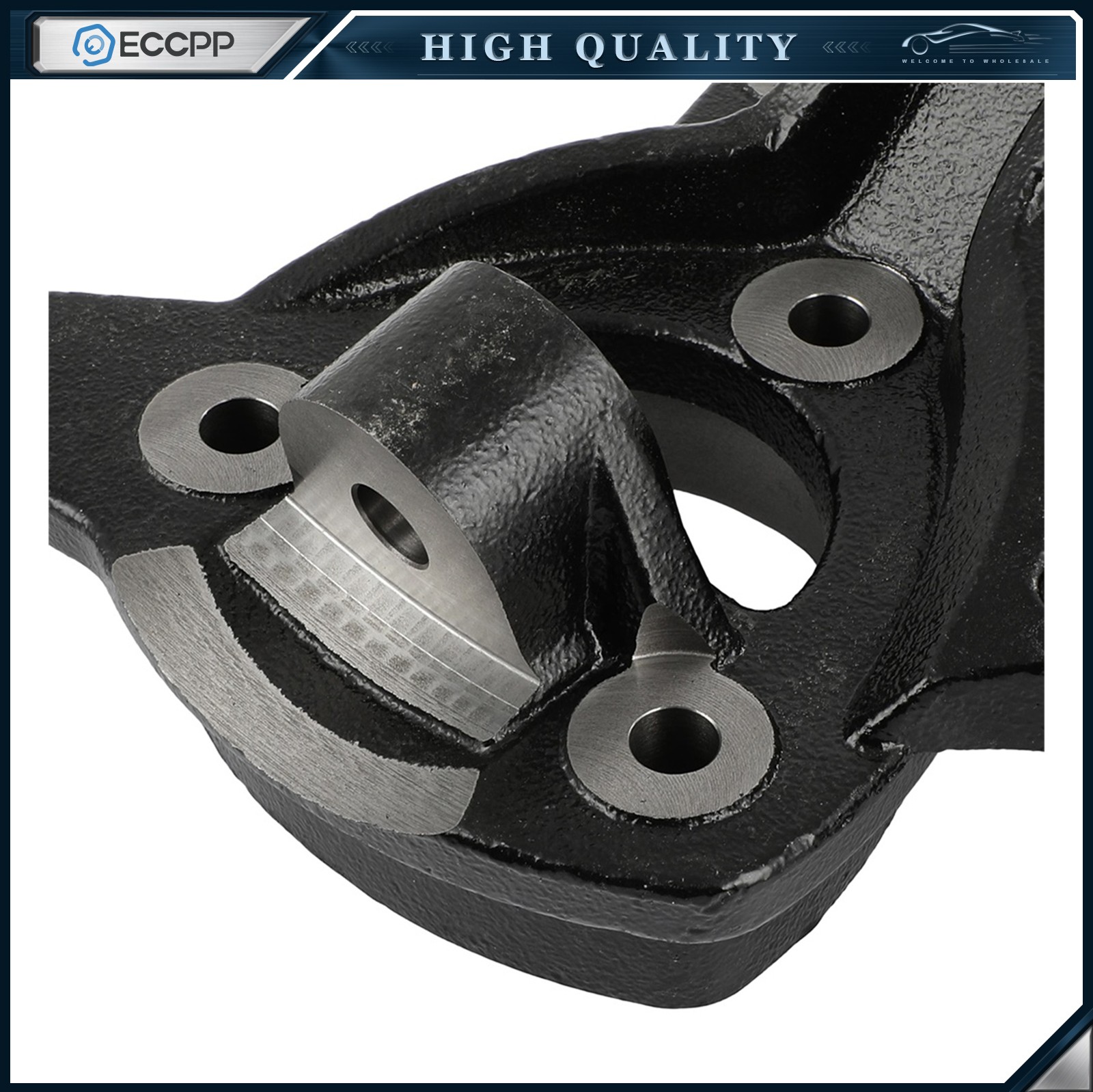 Pair 4.5" Lift Spindles For Chevy Silverado 1500 GMC Sierra 1500 2WD 2007-2017