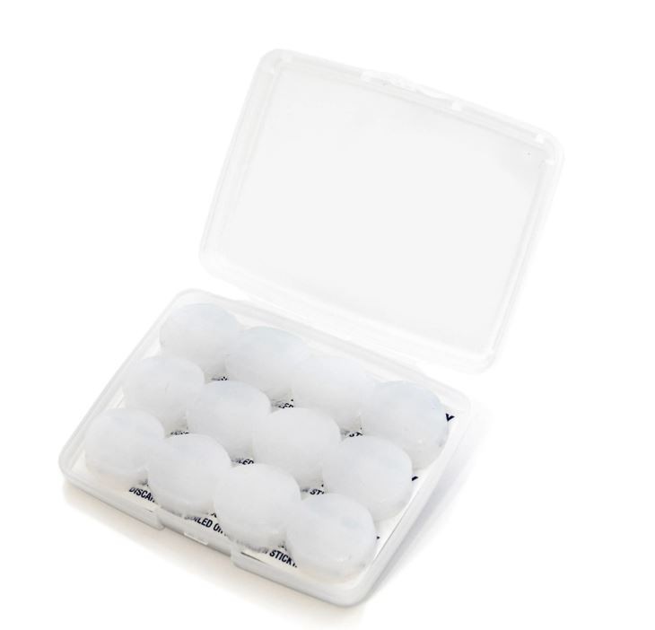 Mack's Pillow Soft Silicone Earplug Noise Reduction Snore Proof 6 Pairs - 3 Pack