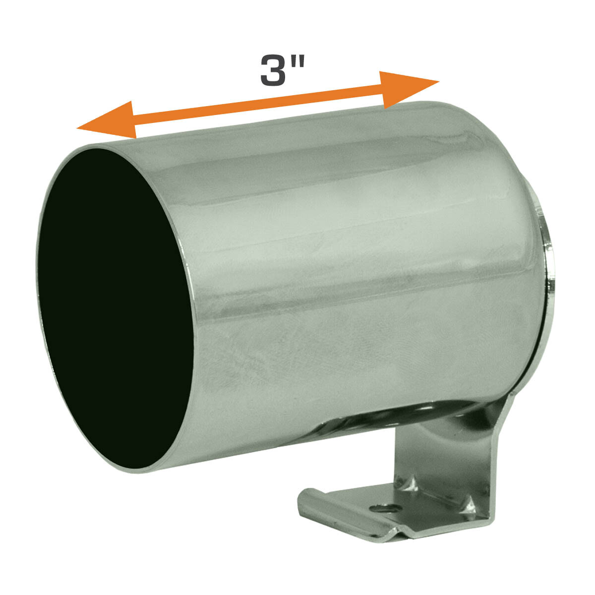 52mm Universal Single Chrome Gauge Pod