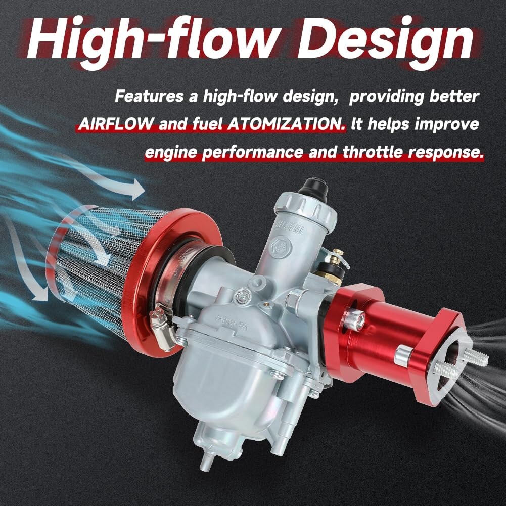 VM22 26mm Carburetor Throttle Assembly Kit For Predator 212cc 224cc 196cc CT200U