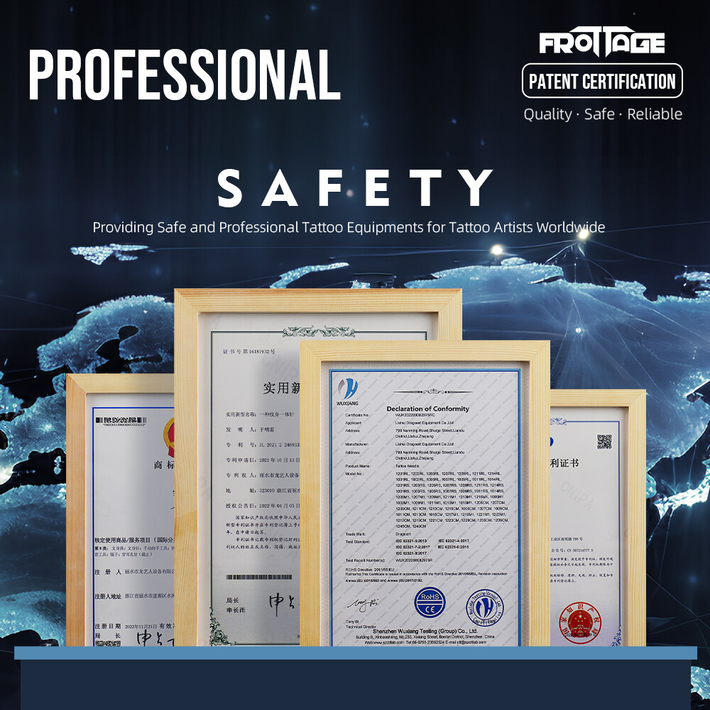 Finger-Safe 16 pcs Frottage Sterilized Disposable Tattoo Cartridge Needles