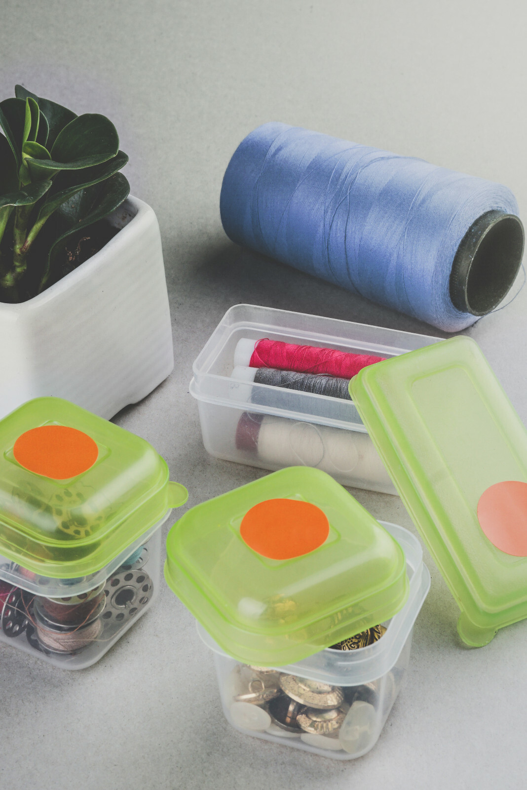 Round Dot Stickers 25mm Round Color Coding Labels Permanent Adhesive 1 Inch