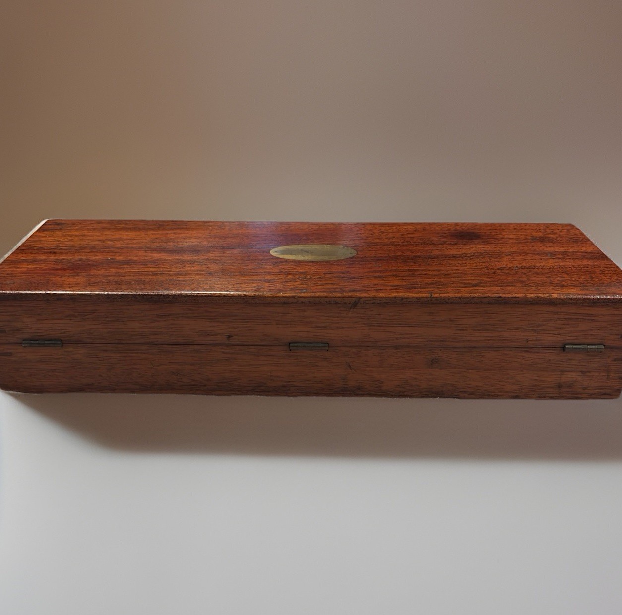 Antique W.F. Ford Surgical Dilator Set Wooden Leather Case c1900