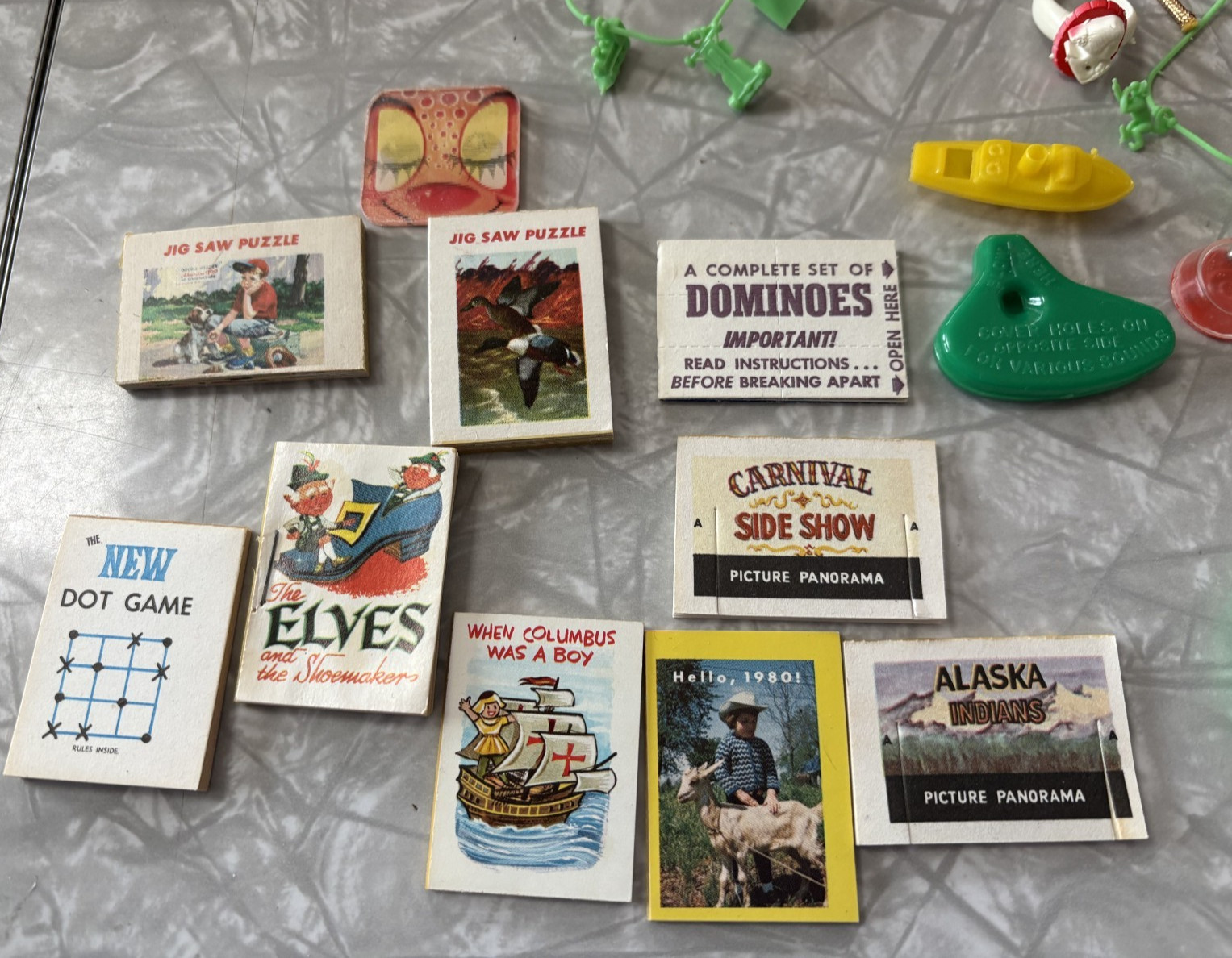 Vintage Cracker Jack & Vending Prizes