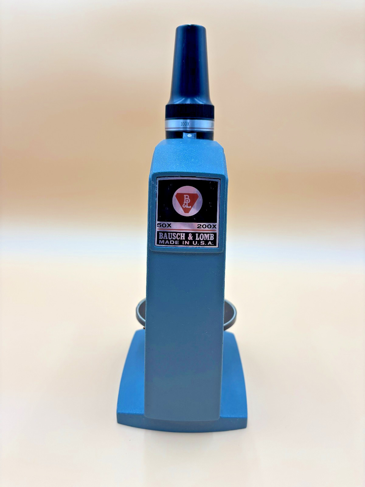 Vintage Bausch And Lomb Microscope Made in USA Scientific Lab Equipment