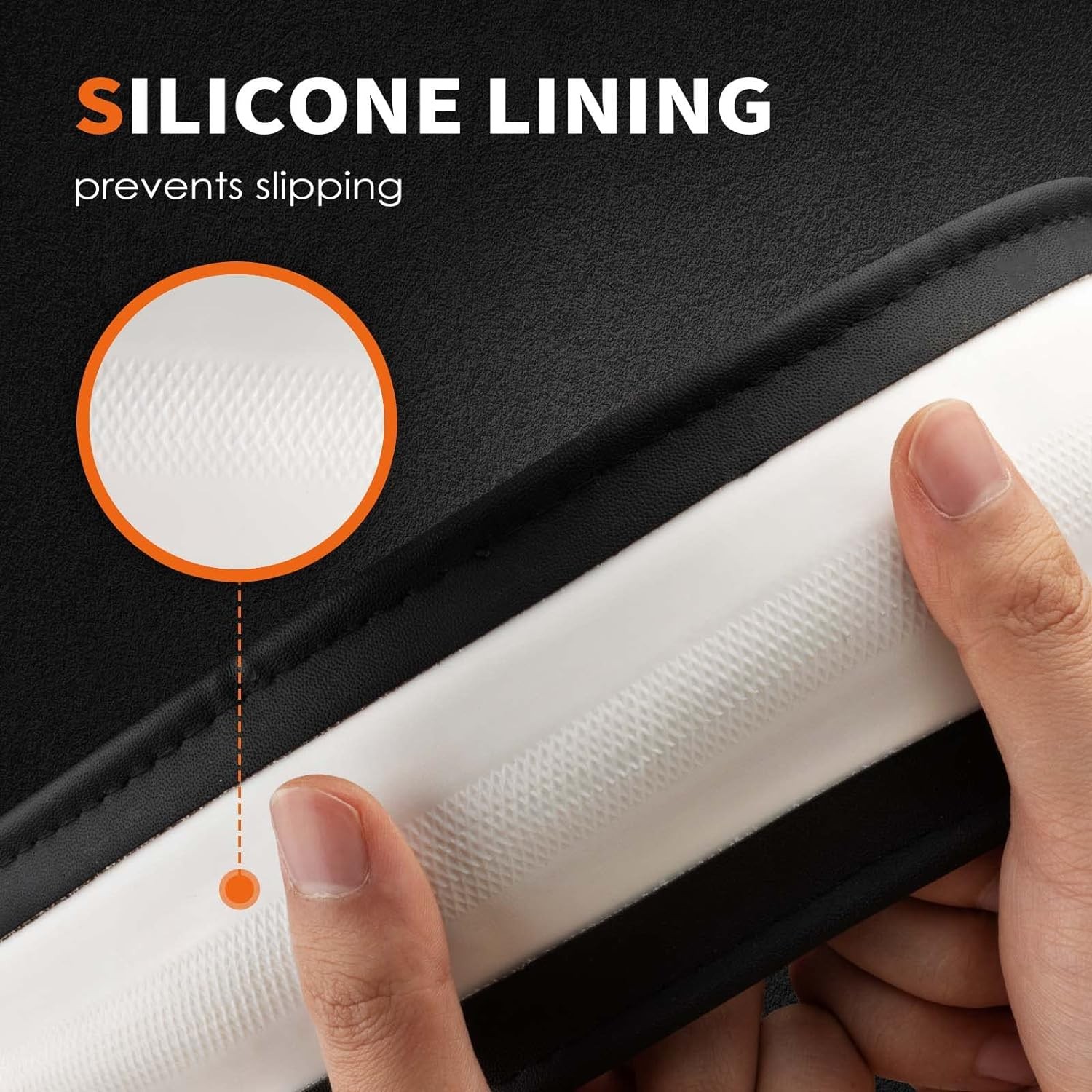 Black Carbon Fiber Steering Wheel Cover For Toyota Camry 1998-2026 Accessories