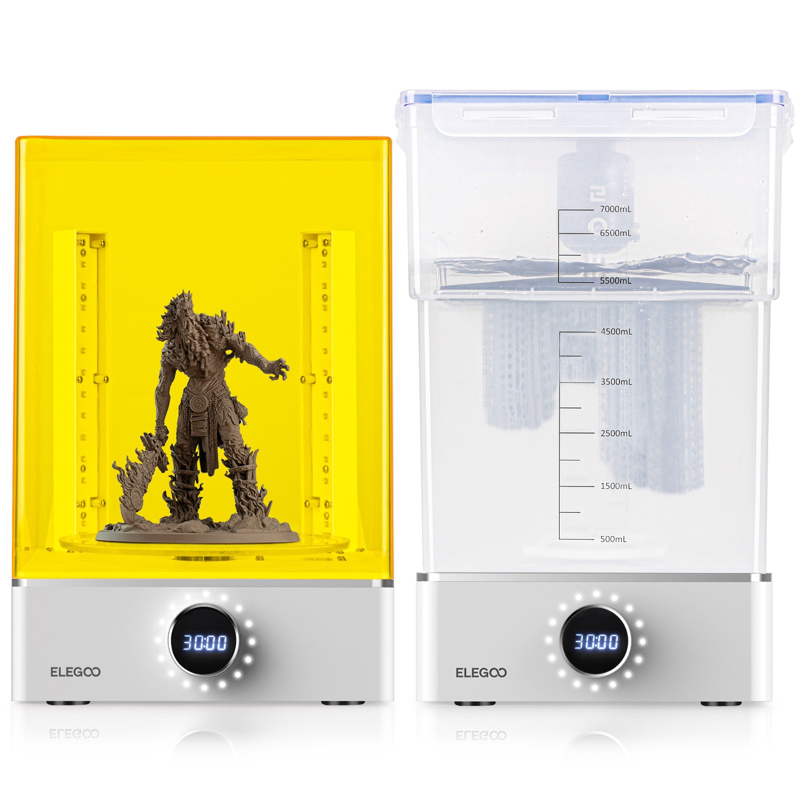 【Pre-owned Good Used】ELEGOO Mercury X Bundle Washing and Curing Station