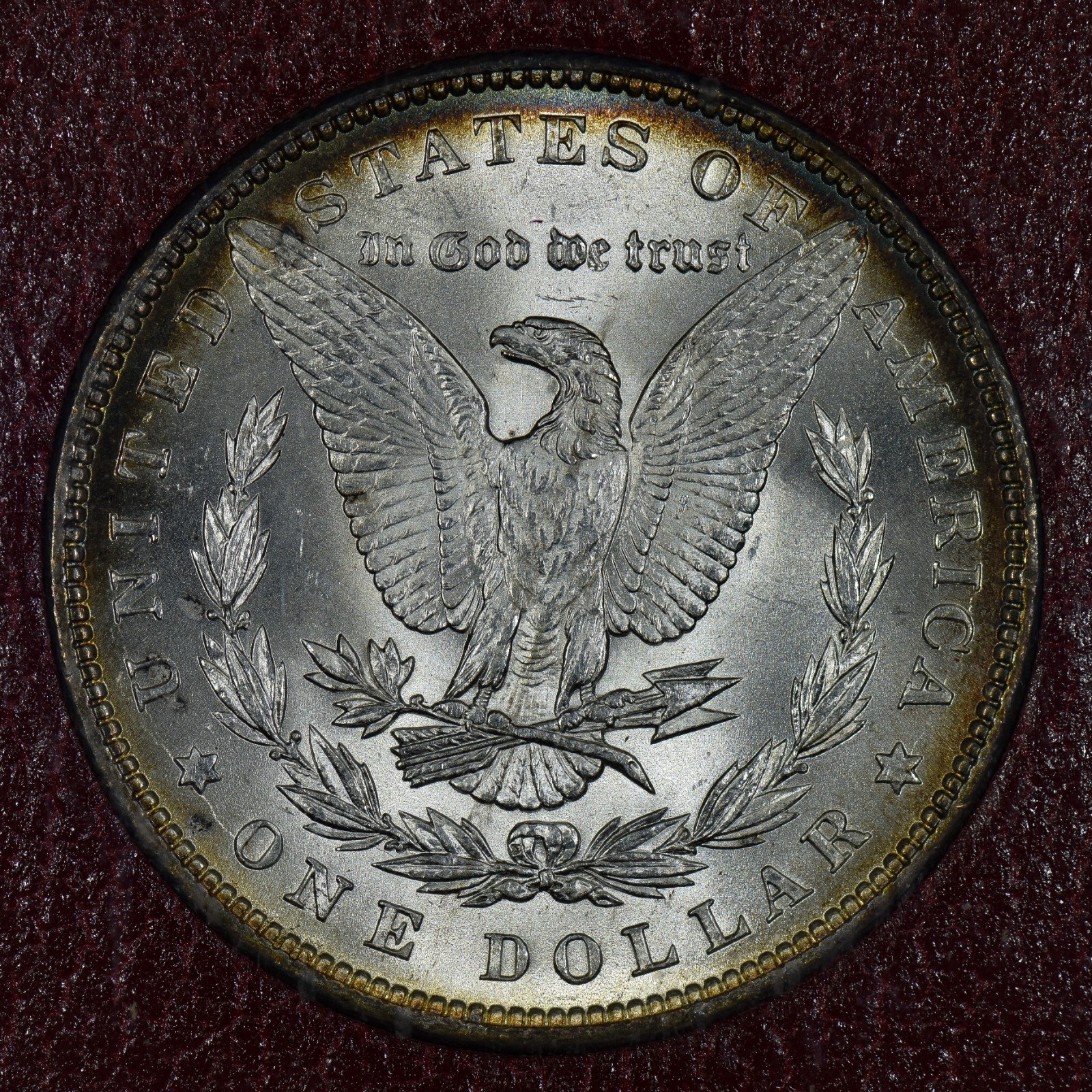 1897-p $1 MORGAN SILVER DOLLAR ✪ REDFIELD HOARD ✪ NGC MS-64 COLLECTION PARAMOUNT