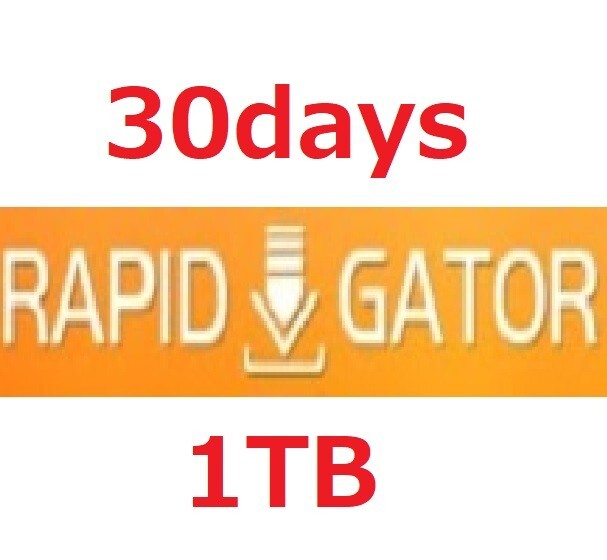 Rapidgator 30days 1TB
