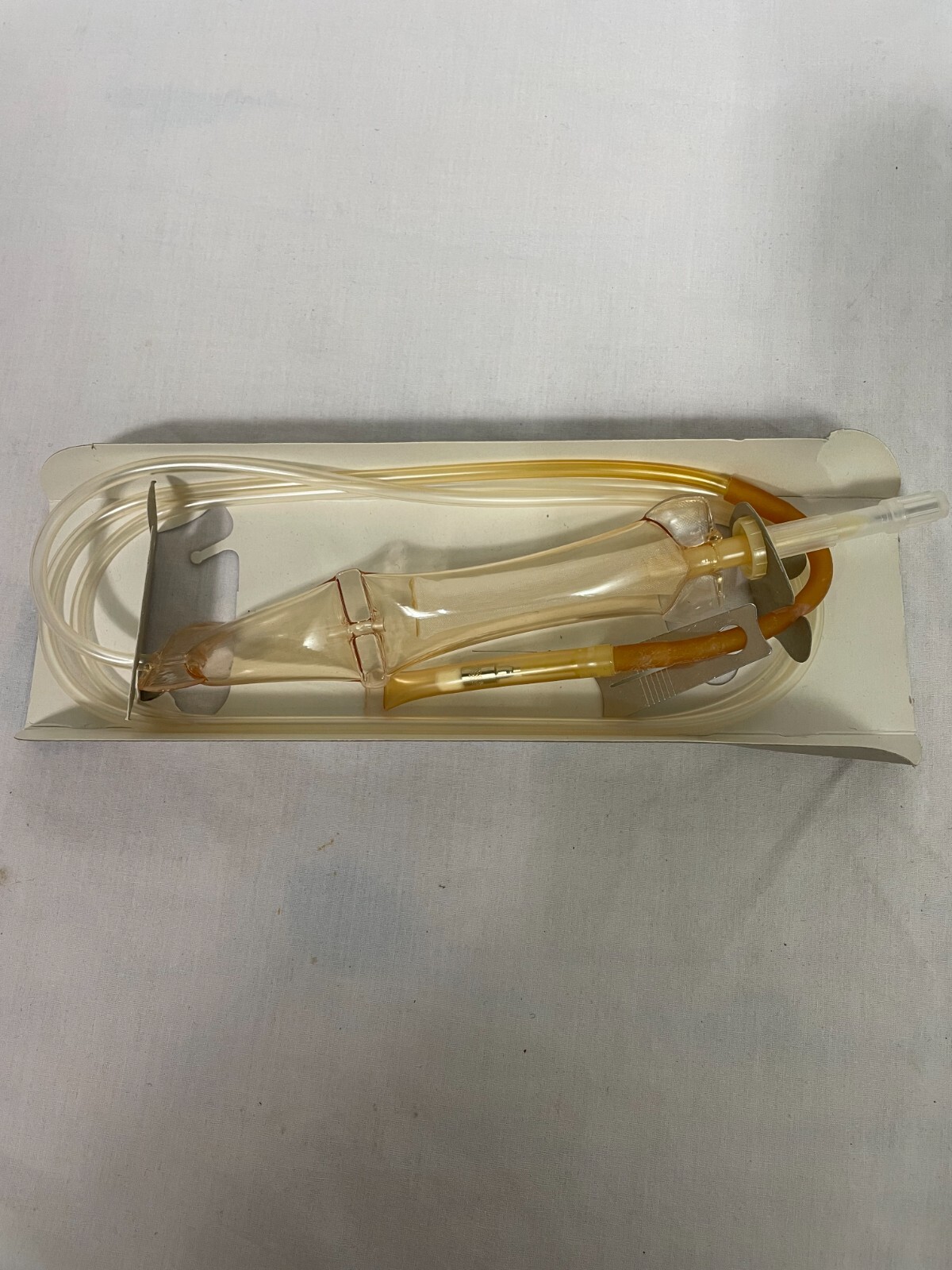 Vintage Military Surplus Vietnam Era Blood Recipient Set, Indirect Transfusion