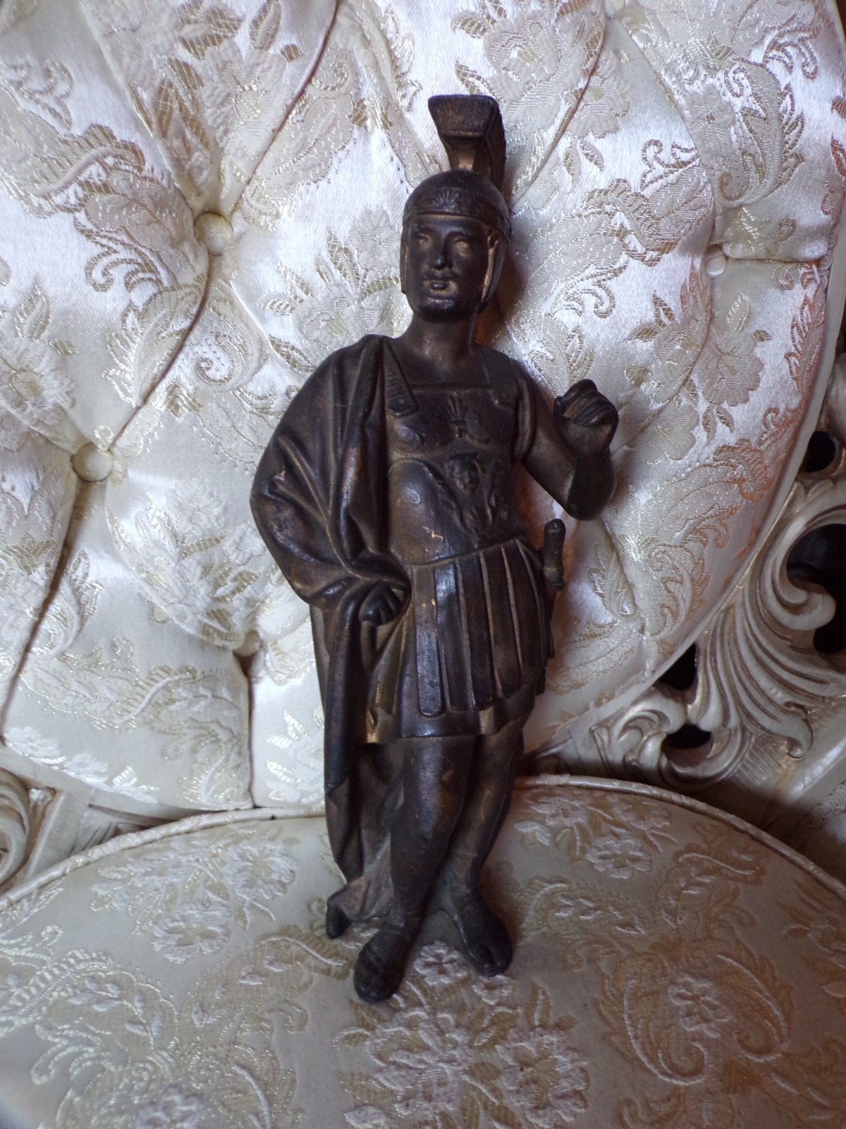 Antique Bronze Roman Solider