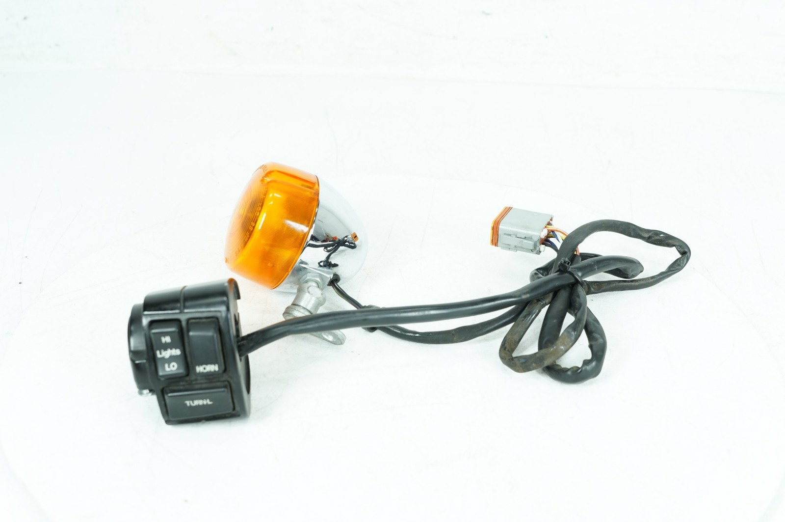 95 Harley Sportster 883 Hugger OEM Left Turn Signal Headlight Switches Controls