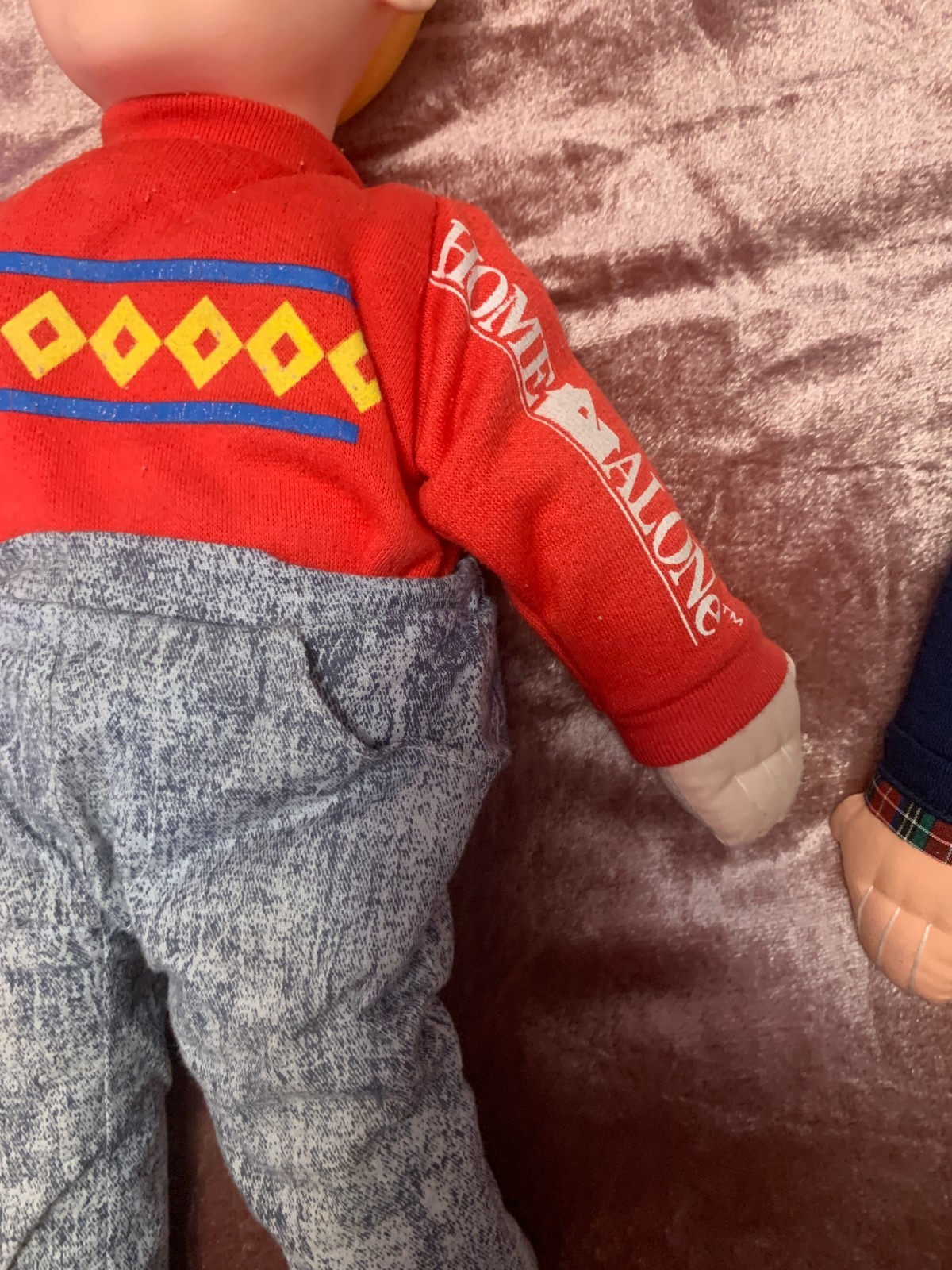 Vintage 90s Home Alone 2 18" Talking Kevin Doll Set Lost In New York Pull String