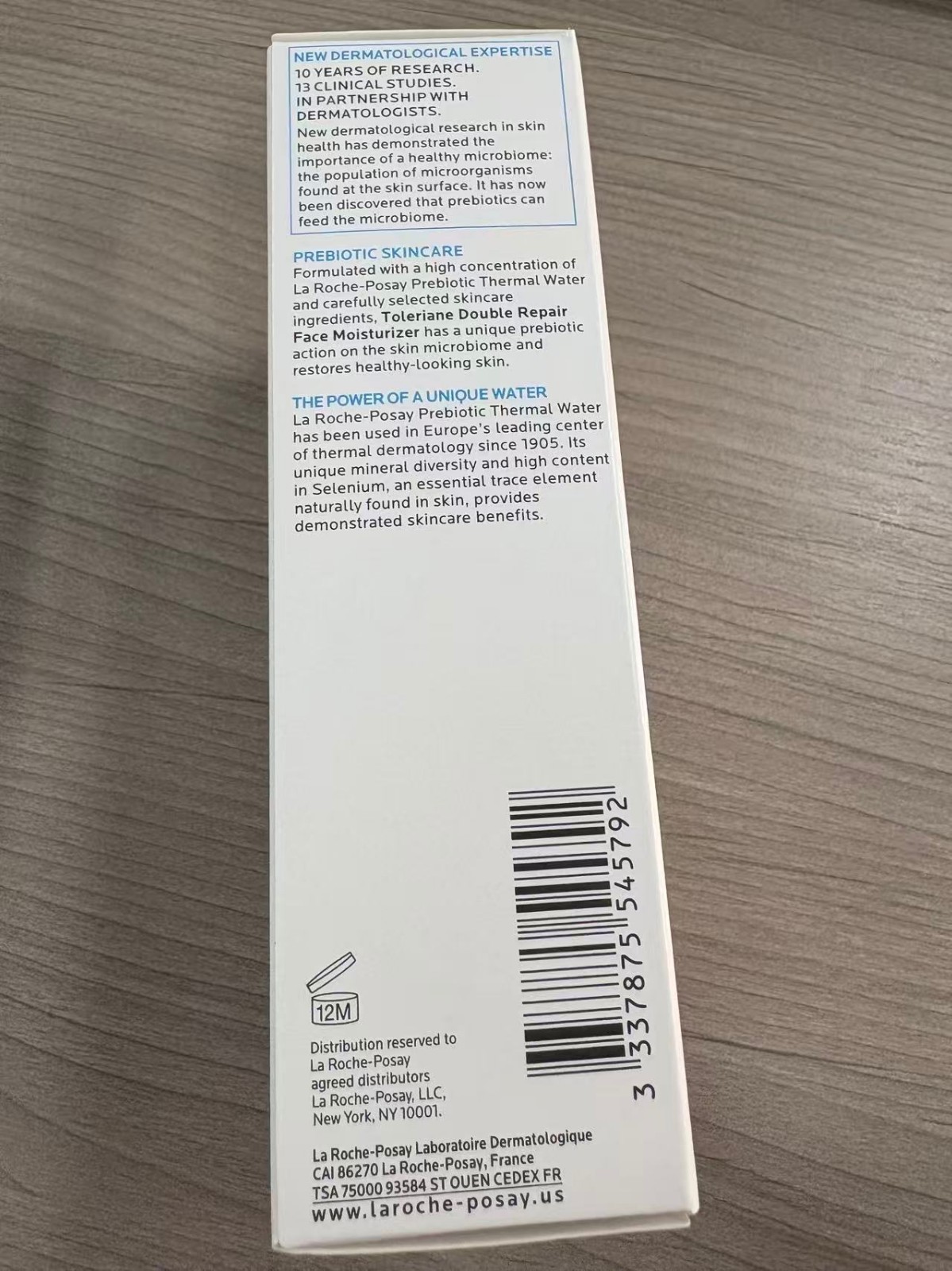 La Roche-Posay Toleriane Double Repair Face Moisturizer 3.38oz/100ml Exp.2027