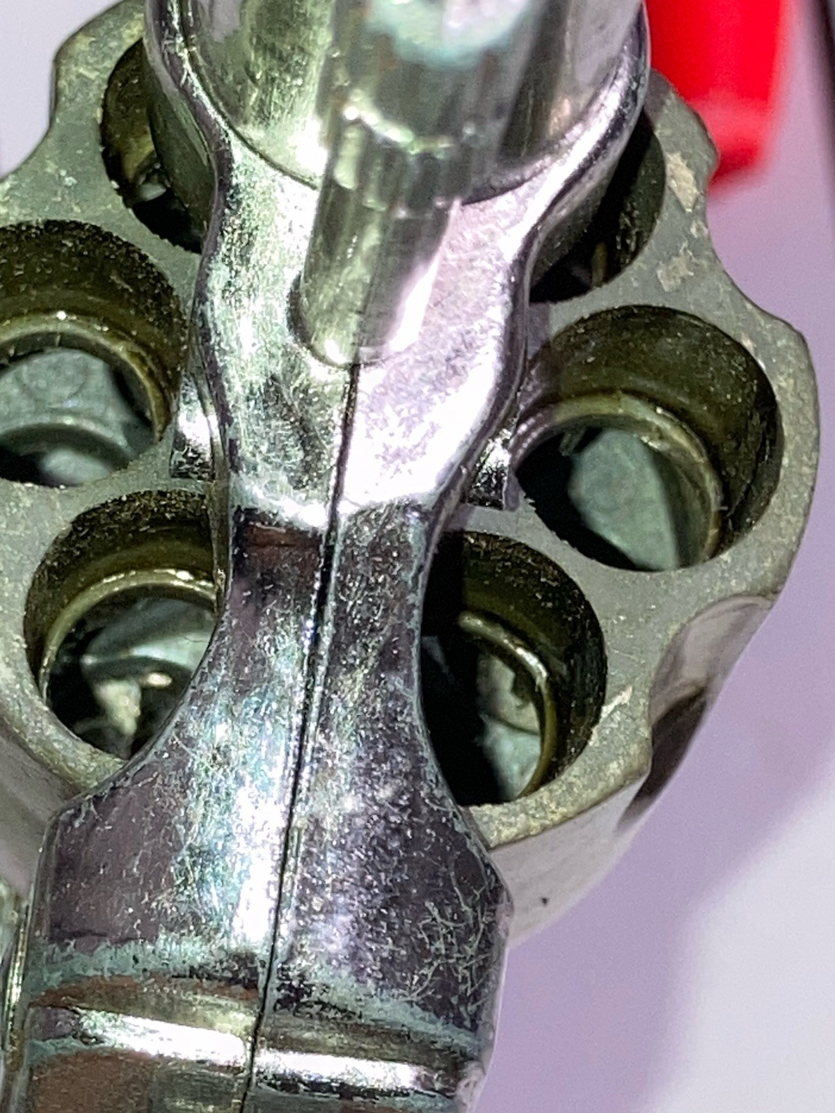 1959 Mattel Shootin' Shell Snub-Nose 38 Toy & Holster, Badge & Papers In Box