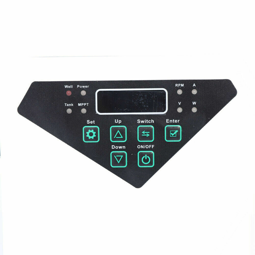 3" DC Solar Water Pump Submersible Deep Bore Well Pump 48V 400W +MPPT Controller